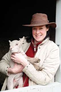 Sheep farmer Sophie Arlott