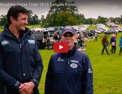Zara phillips at Burghley Horse Trials 2015