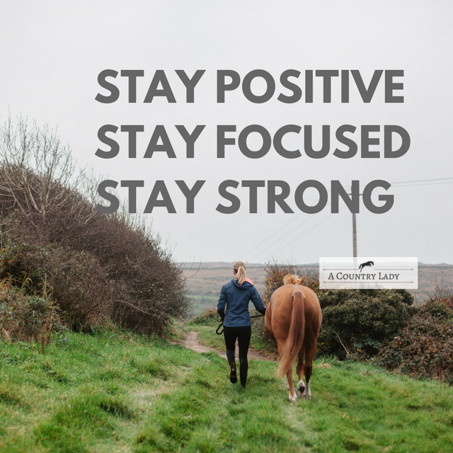 motivational equestrian blogger A Country Lady